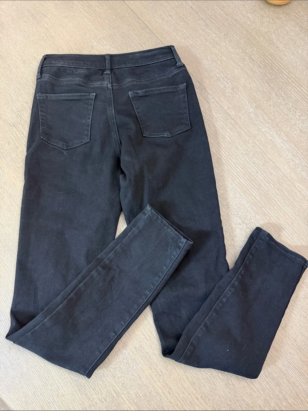 Old Navy Black Girl’s Rockstar High-Rise Jeggings - Classic Five-Pocket Style